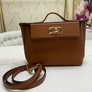 Melie Bianco Brown Small Purse